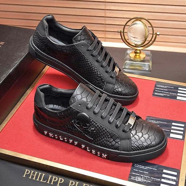 

fashion sneakers shoes for men luxury lace -up casual rubber soles lo -sneakers herren -schuhe breathable mens shoes fashion flats px258