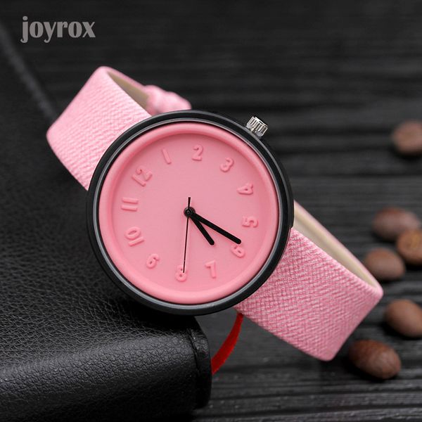 

2020 new neutral simple fashion watch quartz watch canvas belt brand new and men and women fashion simple, Slivery;brown