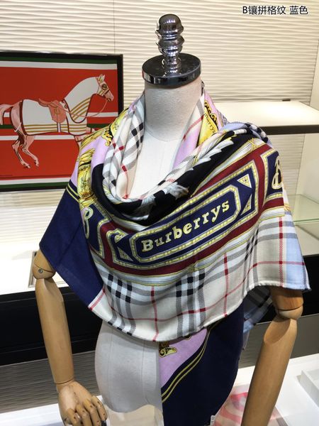 

luxury noble scarf designer scarf bucket hat hats baseball cap women luxury designer scarves silk designer head scarf, Blue;gray