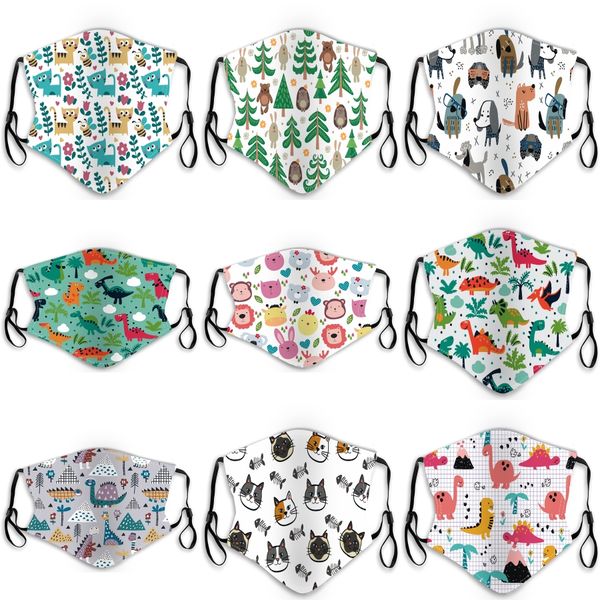 

fashion designer masks lace cottonmask breathable mask outdoor dustproof cycling washable reusable mask ear loop fy0058#190