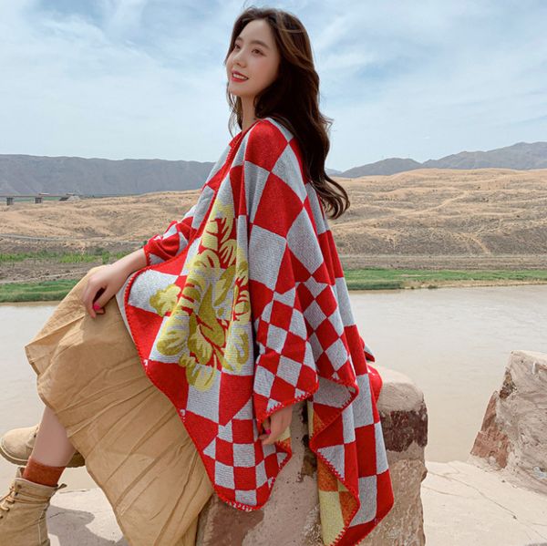 

the latest 130x150cm size winter shawl scarf, blanket to wear on, thick warm jacket, beach towel, bath towel, ing