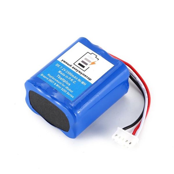 

dc 7.2v 2500mah sweeping robot replacement battery replacement accessories for braava 380t & mint 5200 series