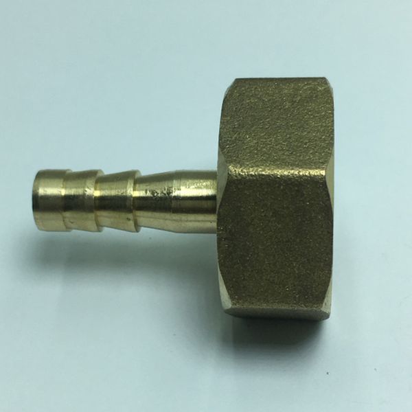 

brass pipe fitting coupler connector - hose adapter ( male thread) dn20 8-25mm dia- solid, 7 sizes