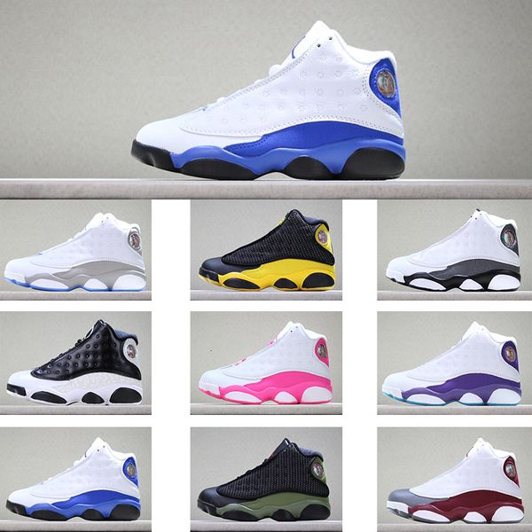 

дети баскетбол обувь 13 мел гипер королевских серого toe нейтральных серых баронов гипер розовому малыш кроссовки большого мальчик девочка п, Black