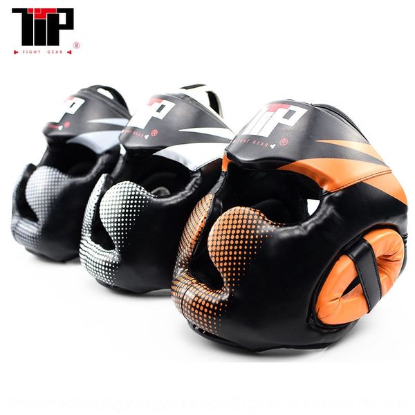 

ttp boxing helmet thickened head protection helmet protection sanda thai boxing combat protector taekwondo head protector