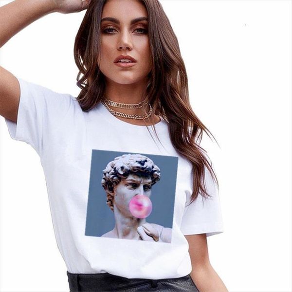 

tee punk print vogue t shirt femme funny t shirt women harajuku hipster streetwear casual female t shirts, White