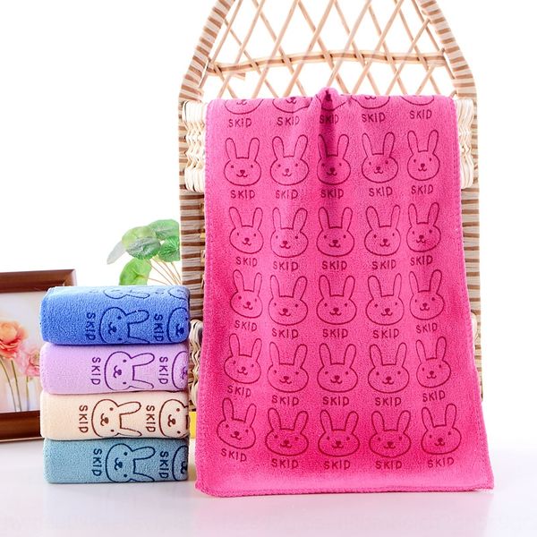 

6ezvt микрофибры 25 * 50 кролика детский сад небольшой печатной microfiber 25 * 50 детский кролик детский детский сад небольшое полотенце пе