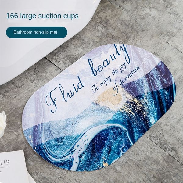 

bathroom pvc suction cup children's shower suction cup floor mat cartoon printing anti-skid bathroom floor mat