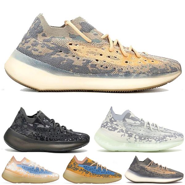 

2020 platform kanye west mens running shoes for vanta alvah azael reflective 380 mist alien men women sports sneakers 36-46