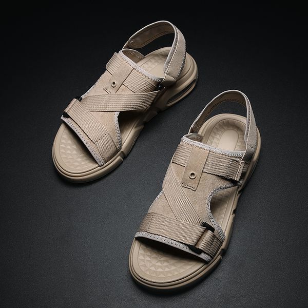 

zapatos water breathable zomer deportivas zomerschoenen mens mens slippers men trainers sandals 2020 work zapatillas shoe heren, Black