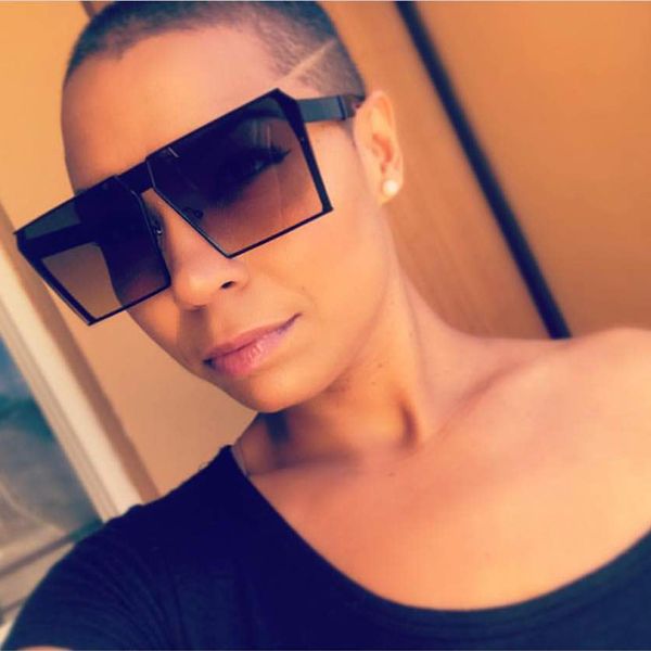 

brand designer women square sunglasses men's unique oversize shield gradient vintage eyeglasses frames for women, White;black