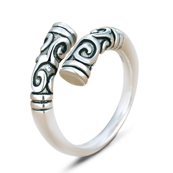 

1pcs metal jewelry index finger ring retro lady totem carved opening midi finger rings vintage boho jewelry bague femme, Golden;silver
