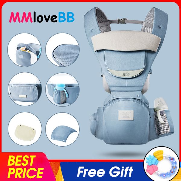

mmlovebb эргономичный несущая младенца младенческая младенца hipseat талией carrier фронтальная эргономичный кенгуру слинг для путешествий 0