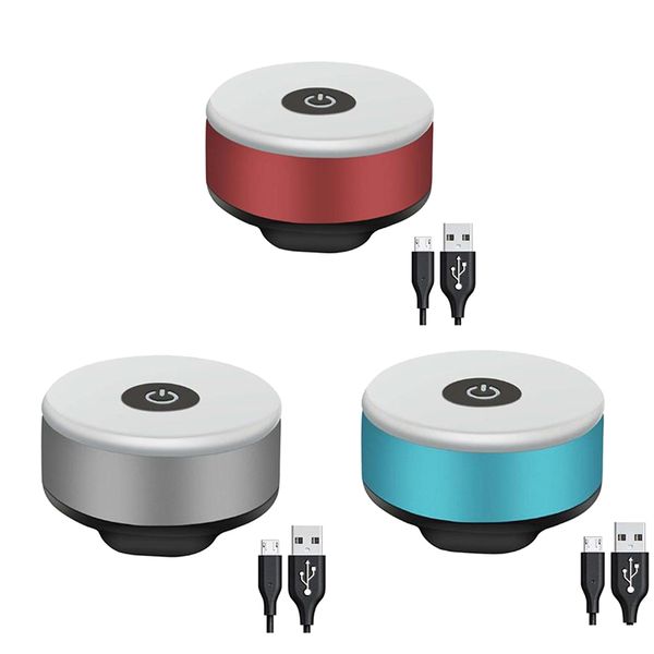 

bike tail light, sport led rear bike light usb rechargeable, helmet backpack led lamp safety warning strobe light, gray