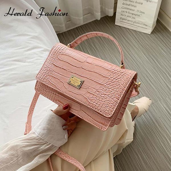 

small vintage bags retro female pu leather hasp messenger bags for girls ladies alligator crossbody for women handbags new