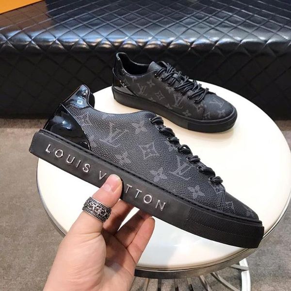 

comfortable mens shoes autumn and winter low -lace -up vintage leather flats platforms shoes outdoor walking calzado deportivo para homb