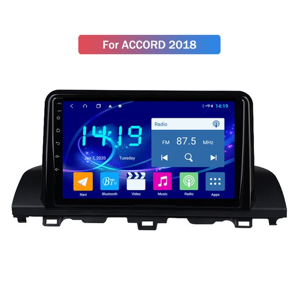 

android 10 inch in dash car head unit player with bluetooth gps navigation for honda accord 2018 bluetooth wifi mirror link carplay