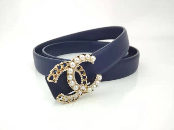 

2020 fashion glamour men's and women's fashion belt automatic buckle casual authentic youth business fashion belt new style, Blue;gray
