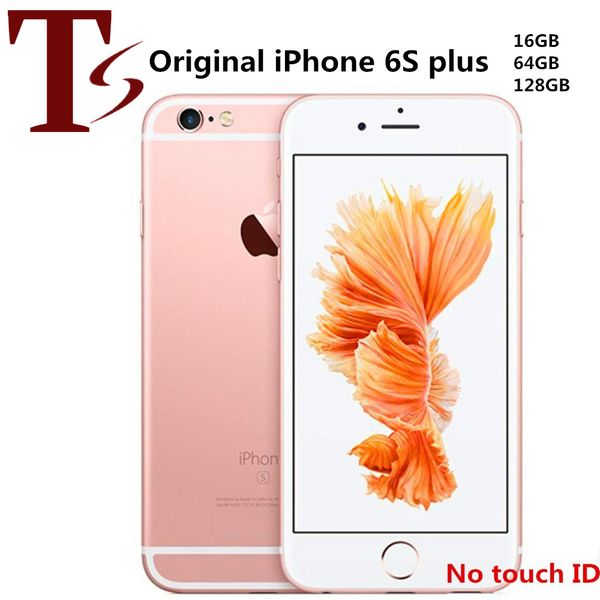 

refurbished original apple iphone 6s plus 5.5 inch without touch id ios a9 16/32/64/128gb rom 12mp unlocked cell phone