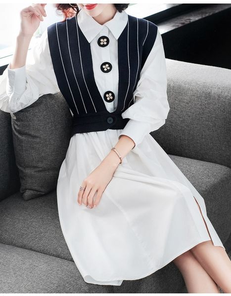 

jb60t 2020 summer new korean style high waist slim chic striped knitwear women's knitted shirt coat waistcoat outerwear versatile women, White