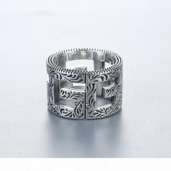 

classic famous couple rings famous style blind for love 925 sterling silver finger rings flower heart rings lover wedding jewelry high grade