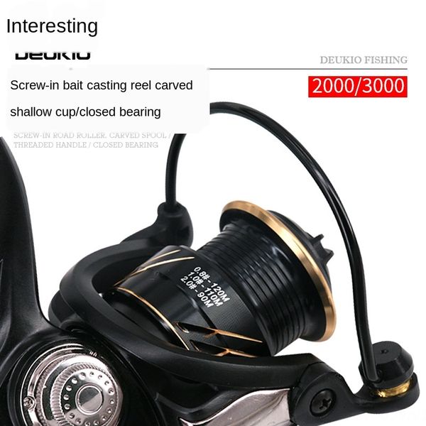 

deukio deukio shallow cup road sub- spinning line wheel pole wheel fishing gear fishing gear