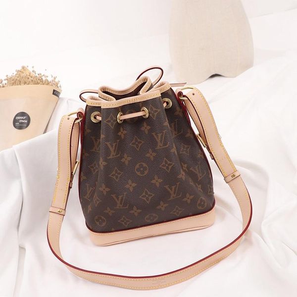 

women bag vintage fashion shoulder bags women leather bucket bag handbag drawstring shoulder bag bucket crossbody bags sale