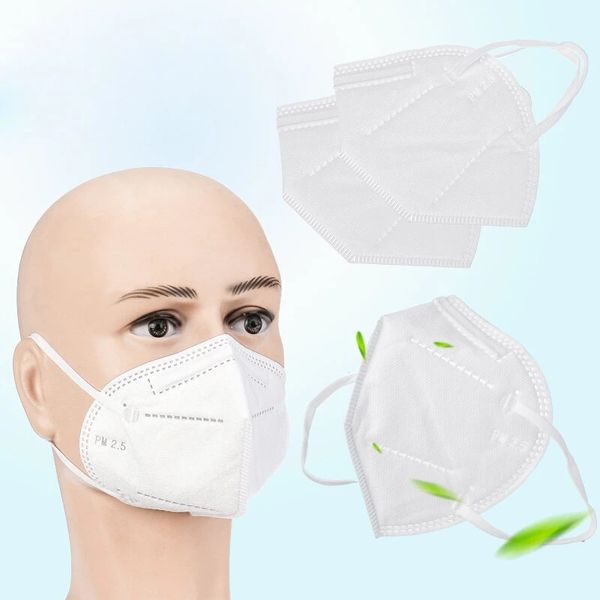 2 Stück PM2.5 Hochwertige Mundschutz-Filtermaske Staubdichtes Partikel-Atemschutzgerät