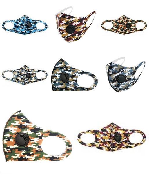 

stockhigh standard fast shipping 3 ply thick face masks designer printed anti dust air pollution protective face masks without inner box##70, Black