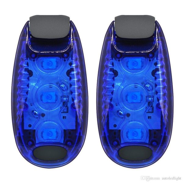 

led safety light running gear bike lights- clip on strobe running cycling dog collar lights - 3 modes bike tail lights, warning light