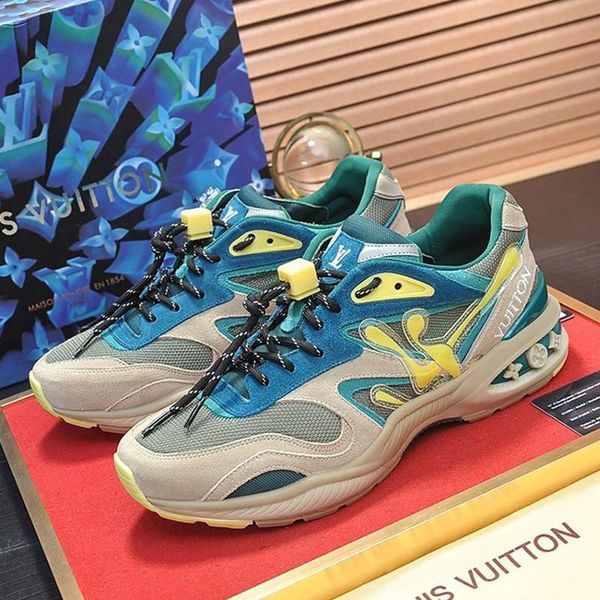 

132 men's designer casual sports shoes, fashionable outdoor travel casual shoes, sports shoes. fast delivery in original box packaging, Black