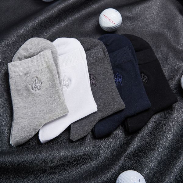 

new boutique men's plain stockings and color flat business casual cotton mid-calf socks men's socks, Pink;yellow