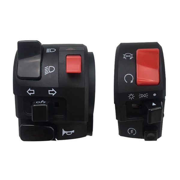 

mati motorcycle switch 7/8" 22mm handlebar turn signal fog lamp light switch horn button handlebar controller