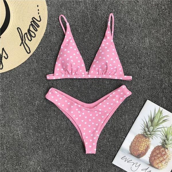 

нажмите прекрасный сладкое сердце бикини красный желтый черный swimsuits sexy up купальники женщины купальники плавать купальный костюм бики, White;black