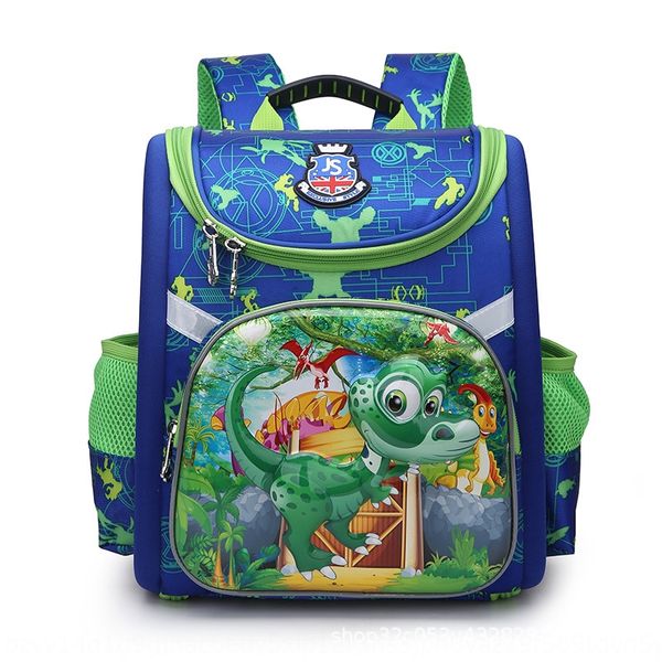 

new children's schoolbag pupil men's and women's cute cartoon waterproof shoulder bag backpack backpack reflective belt