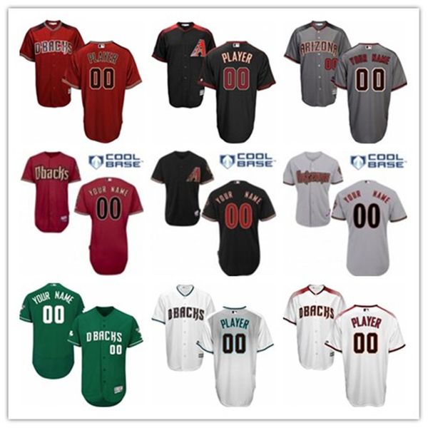 

baseball jerseys arizonadiamondbacks diamondback red men women youth red white jersey custom any name number, Blue;black