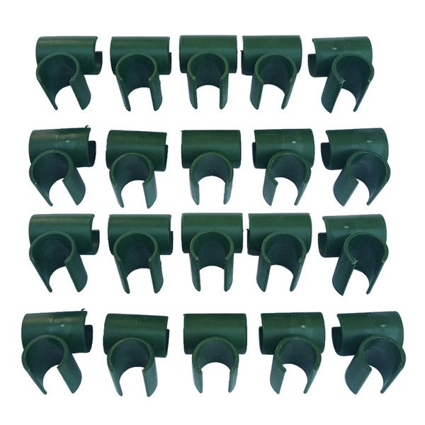 

20pc garden adjustable plastic plant connectors flower rattan plastic buckle