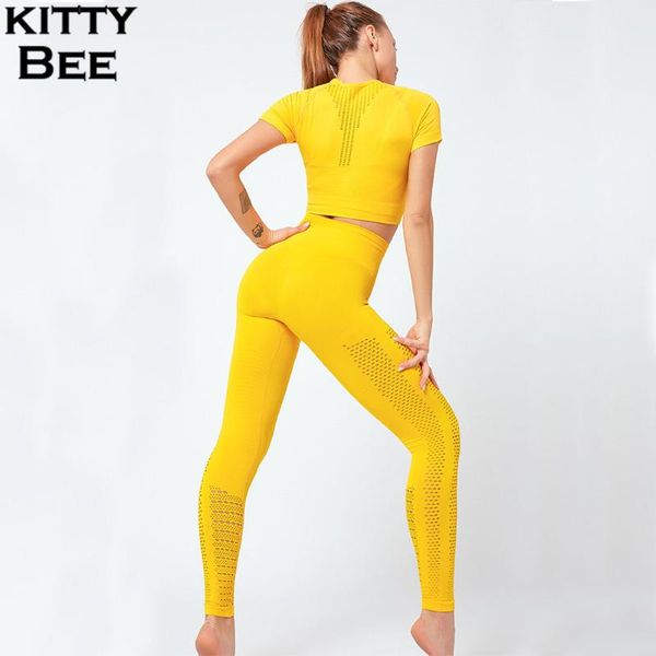 

seamless yoga set fitness clothing 2 piece gym set women crop leggings women sport workout clothes for sportwear, White;red