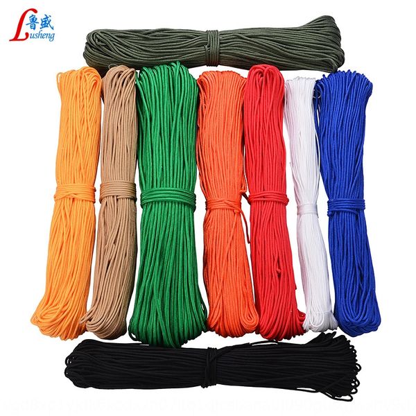 

braided woven nylon color white 1mm-28mm tent binding outdoor multifunctional rope nylon rope