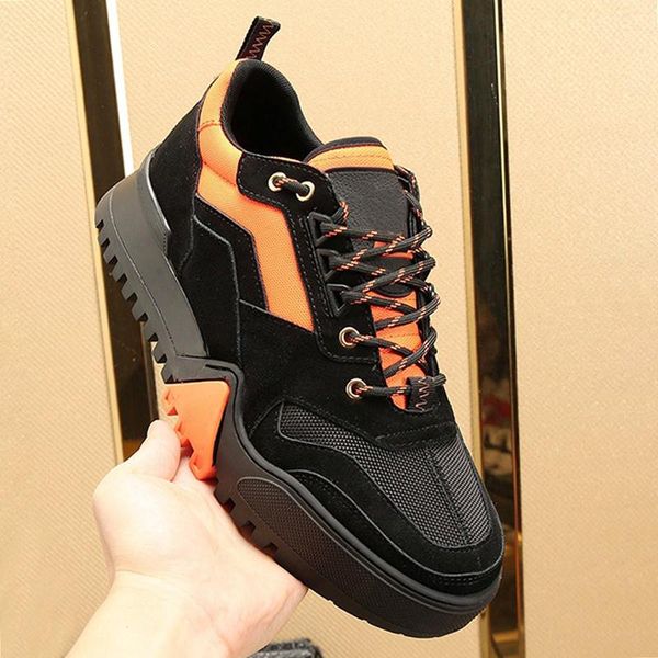 

hiking sneaker mens shoes breathable comfortable outdoor walking lightweight lace -up casual shoes plus size mens luxury shoes, Black
