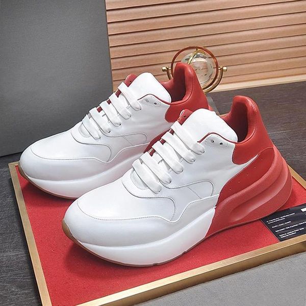 

new luxury men shoes casual brand mens shoes fashion 4 colors scarpe da uomo oversized runner footwears mq65 men shoes casual s, Black