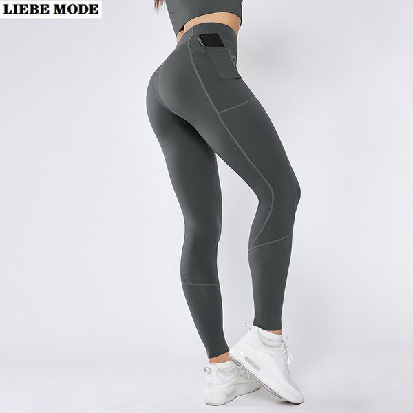 

female skinny stretch gym workout pocket leggings sport women fitness ankle yoga pants running tights jogging push up leggins, White;red