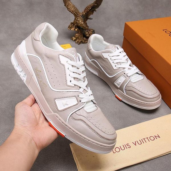

luxury 2020 mens designer shoes leather classic fashion big size luxury sports shoes for men with origin box chaussures pour hommes hot