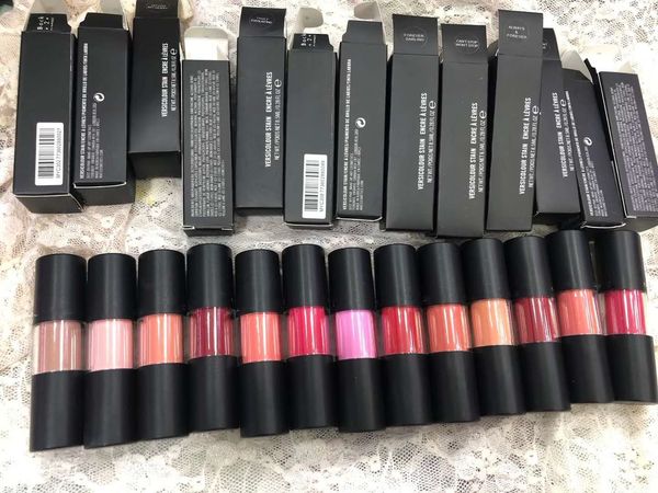 12 Farben Lippen-Make-up M Lollipop Lipgloss M Versicolour Lack Creme Lip Stain Matte Liquid Lipstick Lip Gloss