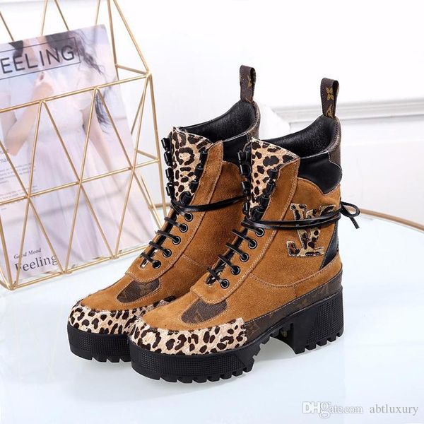 

women boots fashion autumn winter shoes ankle boots lace -up laureate platform desert boot bottes femmes womens shoes casual l778 sale, Black