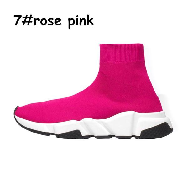 

platform speed trainer mens womens sock shoes black white red men women fashion luxury designer grey sneakers casual cs02