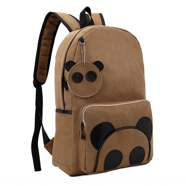 

student korean cartoon panda leisure student bag backpack korean cartoon bag panda leisure backpack