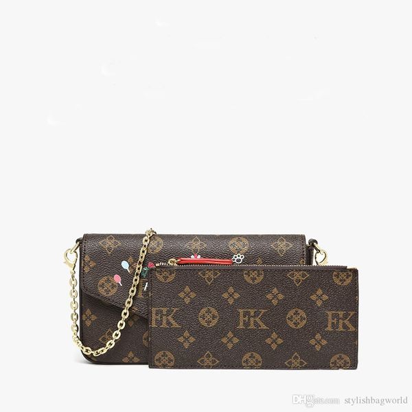 

blank version of the bag female new fashion printing chain messenger shoulder envelope bag mini wild small square bag 61276