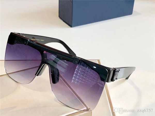 

new fashion designer men sunglasses show 1194 square frame foldable lens features avant-garde style protection eyewear
