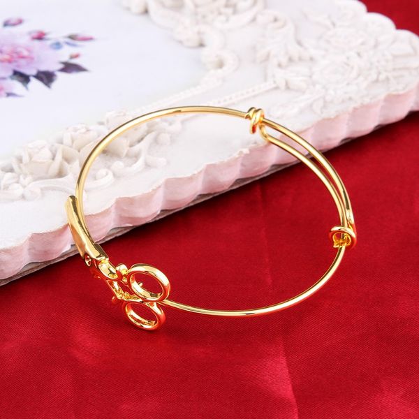 

Sky talent bao Expandable Hairdresser Scissor Bangle Bracelets Adjustable Classic Famous Scissor United Kingdom Bracelet Gold GF
